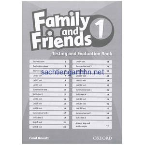 Family and Friends 1 Testing and Evaluation Book