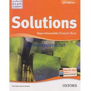 Solutions Upper-Intermediate Student’s Book 2nd