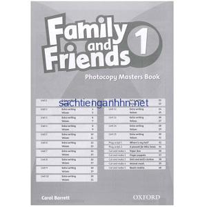 Family and Friends 1 Photocopy Masters Book