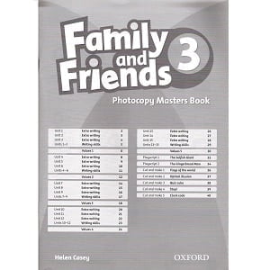 Family and Friends 3 Photocopy Masters Book