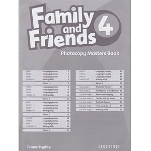 Family and Friends 4 Photocopy Masters Book