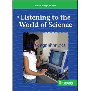 Math Concept Reader - G6 - Listening to the World of Science