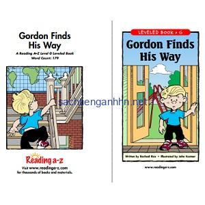 Reading A-Z Level G- Gordon Finds His way
