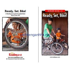 Reading A-Z Level G- Ready, Set, Bike
