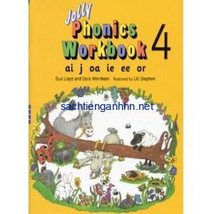 Jolly Phonics Workbook 4 ai j oa ie ee or