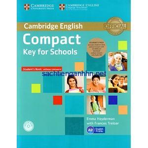 Cambridge English Compact Key for Schools Student Book without answers
