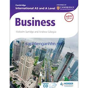 Cambridge International AS and A Level Business