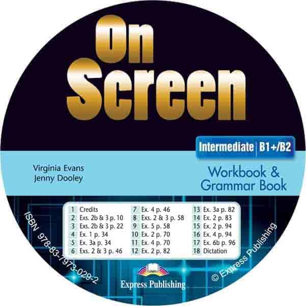 On Screen B1+ B2 Intermediate Workbook Audio CD