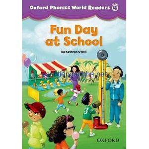 Oxford Phonics World Readers Level 4 Fun Day at School