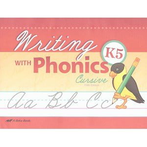 Writing with Phonics - Abeka K5