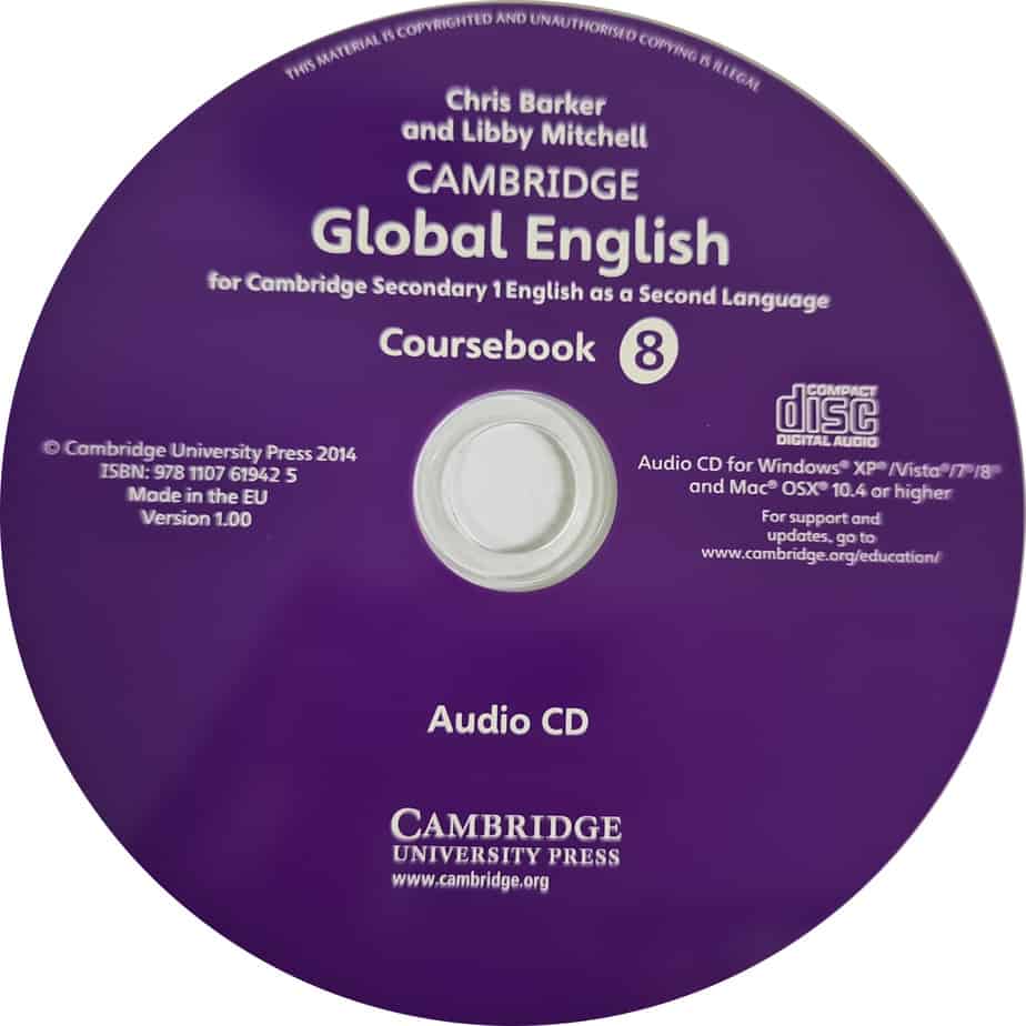 Cambridge Global English 8 Audio CD