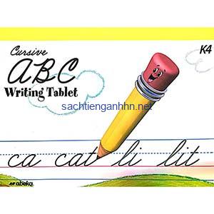 Cursive ABC Writing Tablet K4 Abeka Book